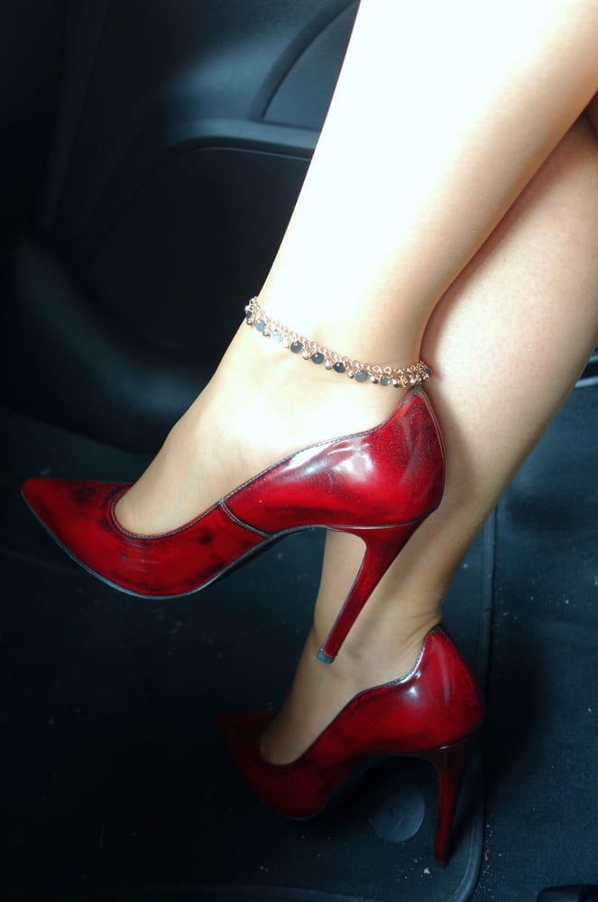 sexy nylon feet and heels #80581700