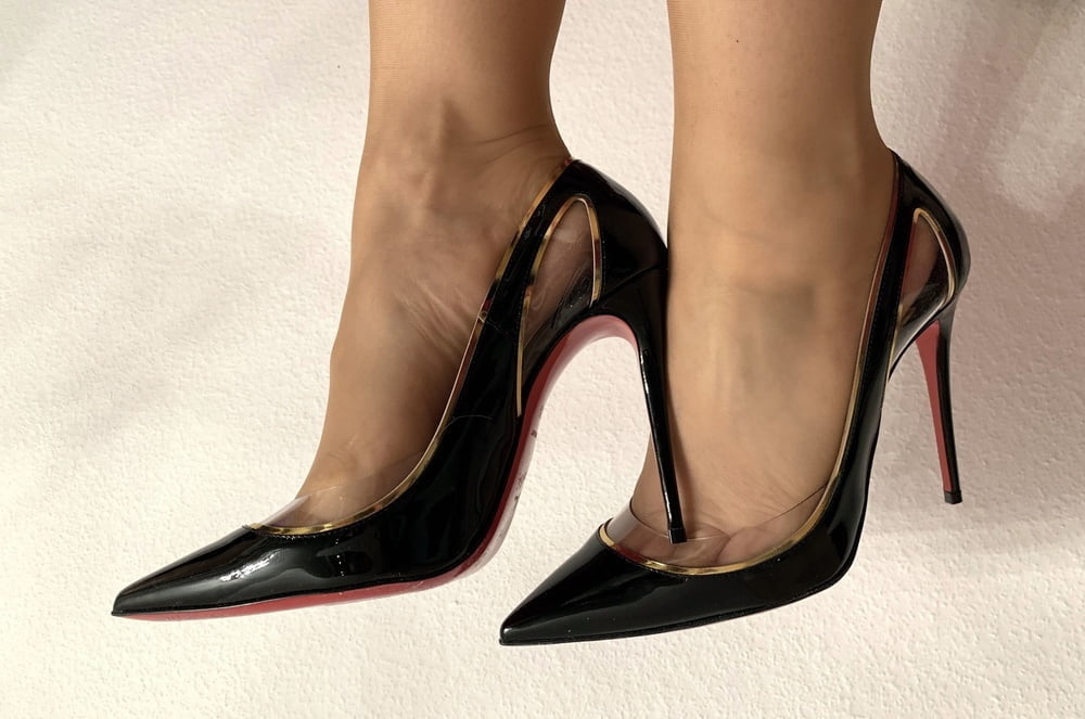 sexy nylon feet and heels #80581836