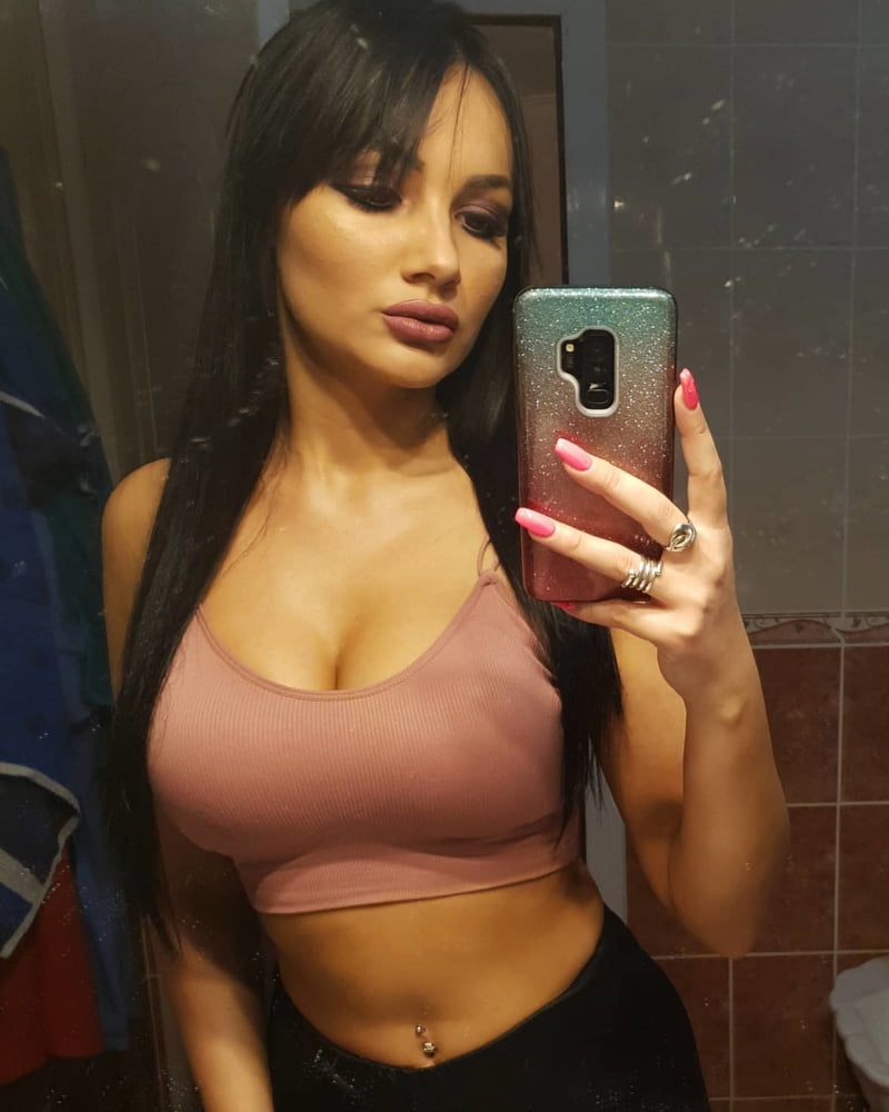 Serbian beautiful slut girl big natural tits Marija B.B. #93380149