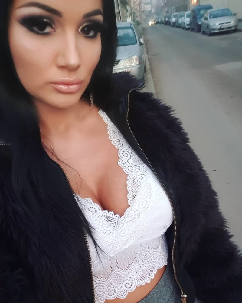 Serbian beautiful slut girl big natural tits Marija B.B. #93380230