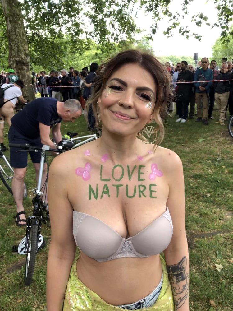 Bonnie tawny 2019 london world naked bike ride wnbr +others
 #104040240