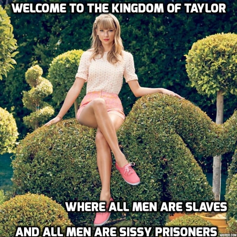 Taylor swift femdom captions
 #98594280