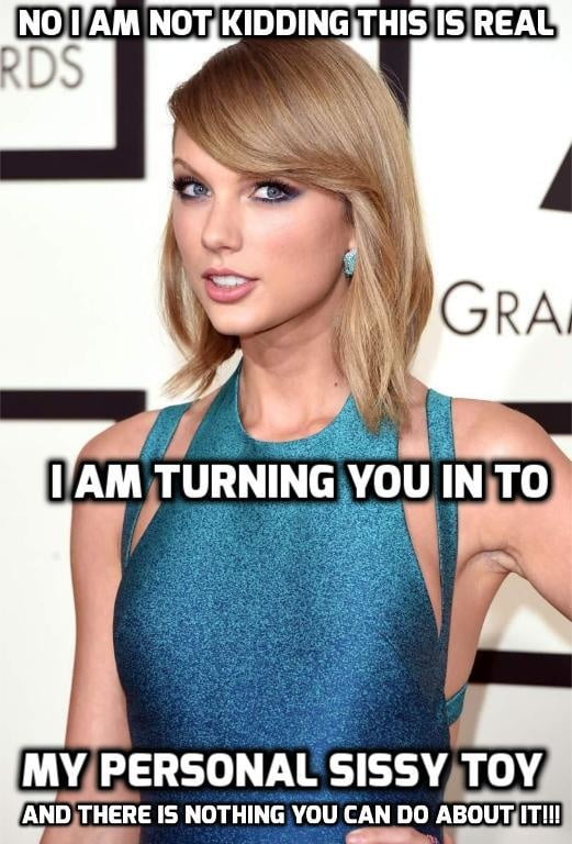 Taylor swift femdom captions
 #98594285