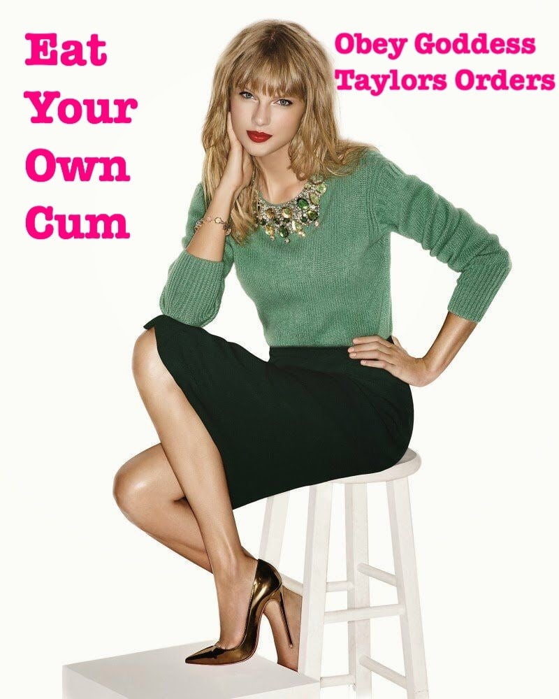 Taylor swift femdom captions
 #98594299