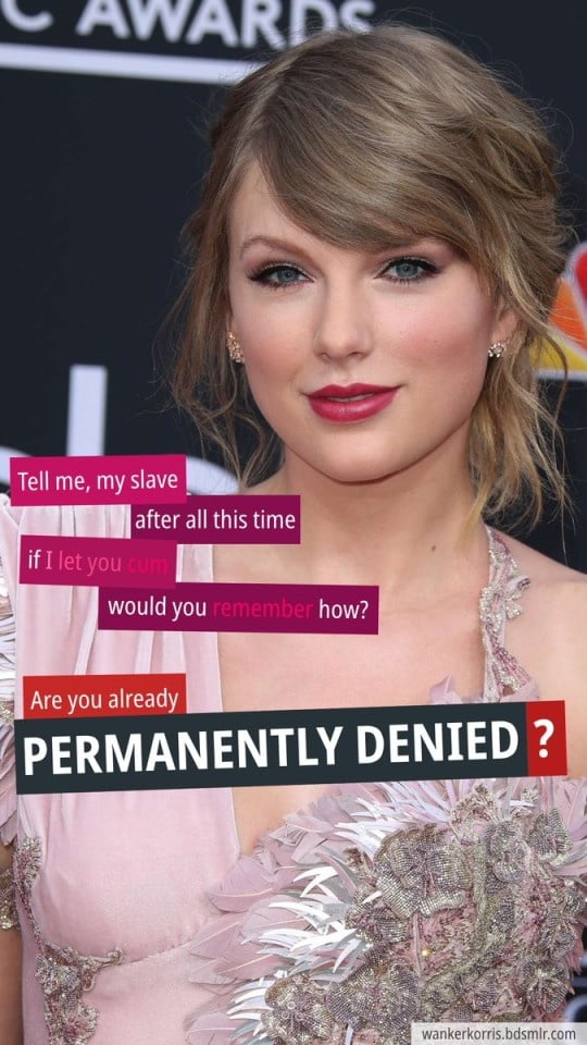 Taylor swift femdom captions
 #98594329