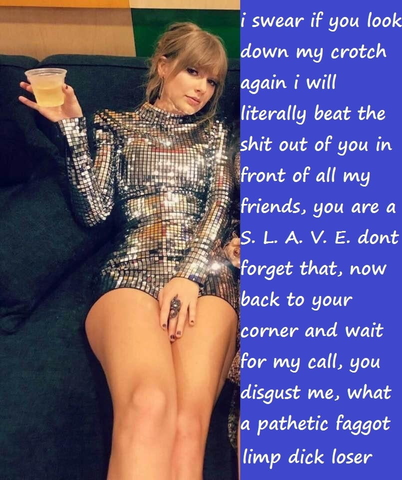 Taylor swift femdom captions
 #98594376