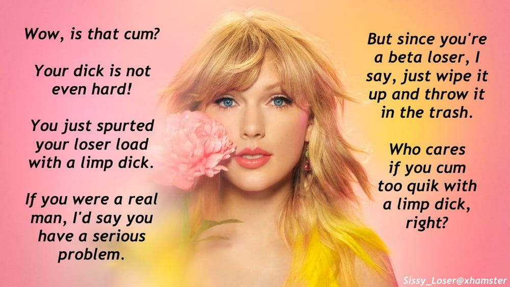 Taylor swift femdom captions
 #98594405