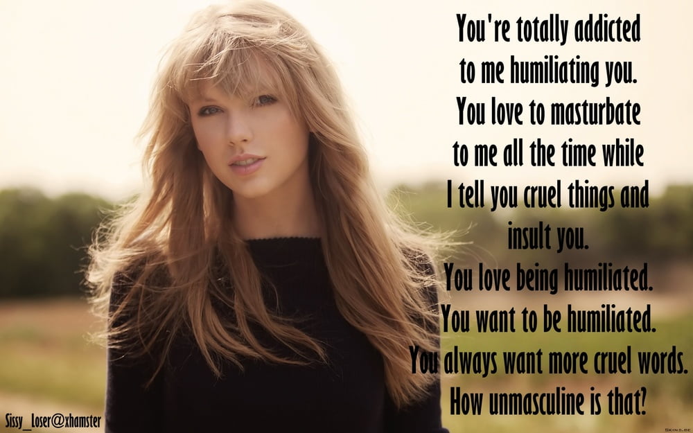 Taylor Swift Femdom Captions #98594407