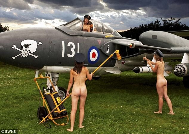 SWAGS Naked charity military calendar #93586653