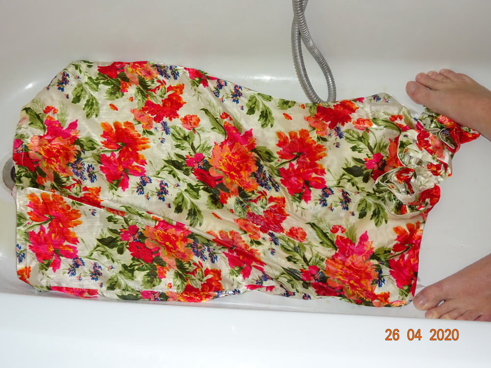 Pissed on floral 3 dress
 #99380492
