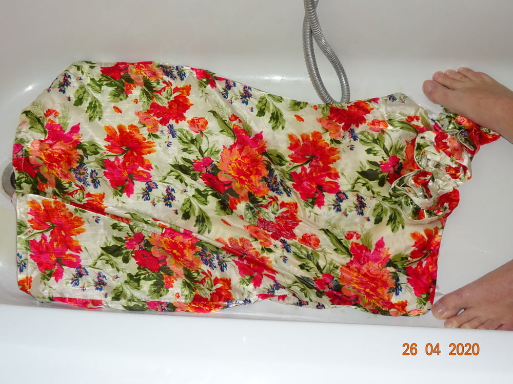 Pissed on floral 3 dress
 #99380493