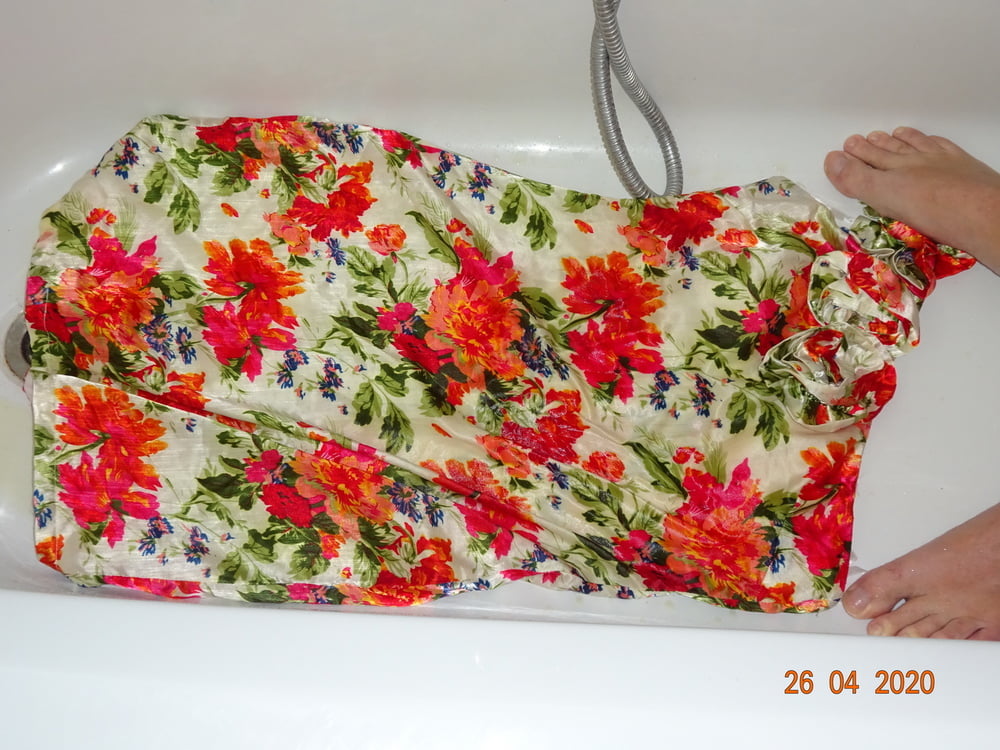 Pissed on floral 3 dress
 #99380494