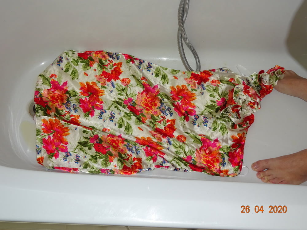 Pissed on floral 3 dress
 #99380495