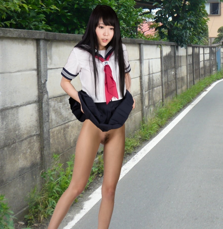 sexy japanese schoolgirl #98802035