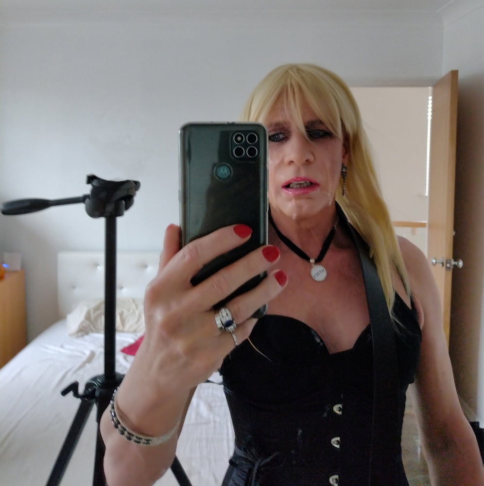 Selfies before and after a shoot #106784776