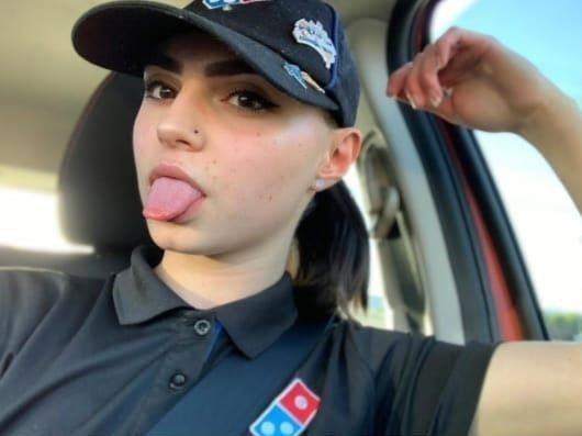 Employee Domino&#039;s pizza #80825087