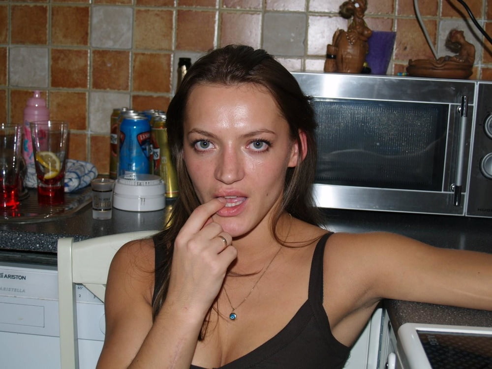 Horny brunette girl #95321392