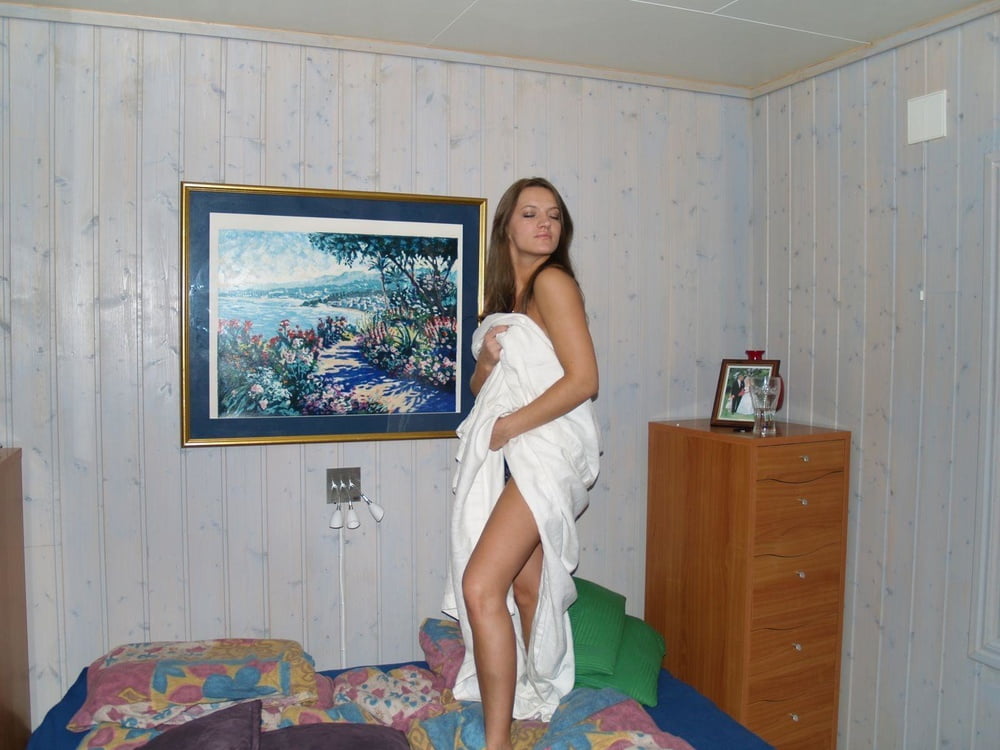 Horny brunette girl #95321398
