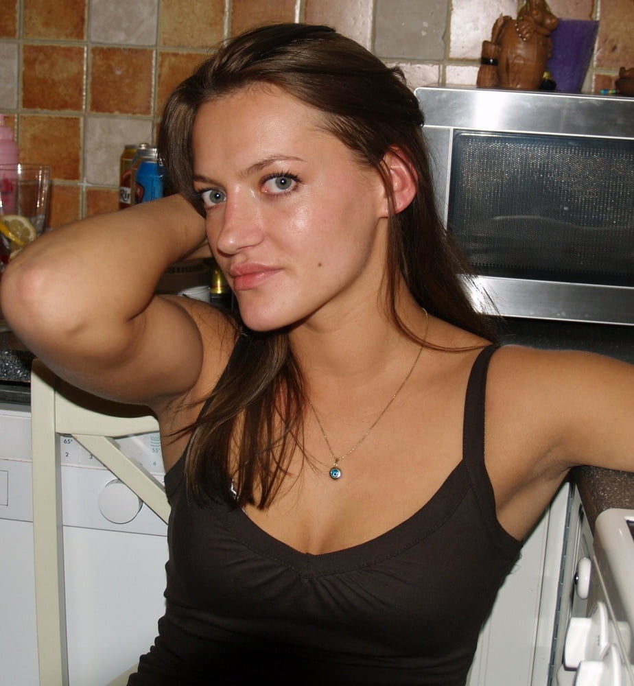 Horny brunette girl #95321526