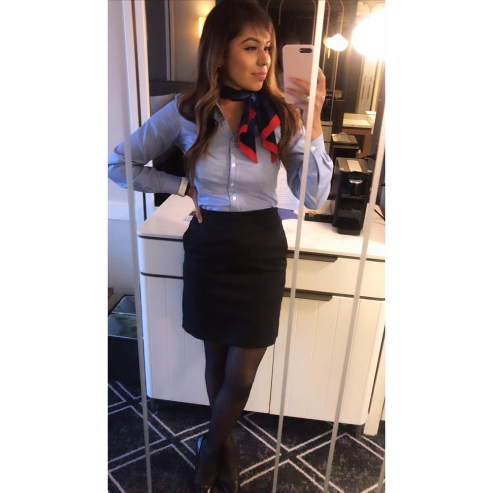Sexy Maried Air Hostess #82164279