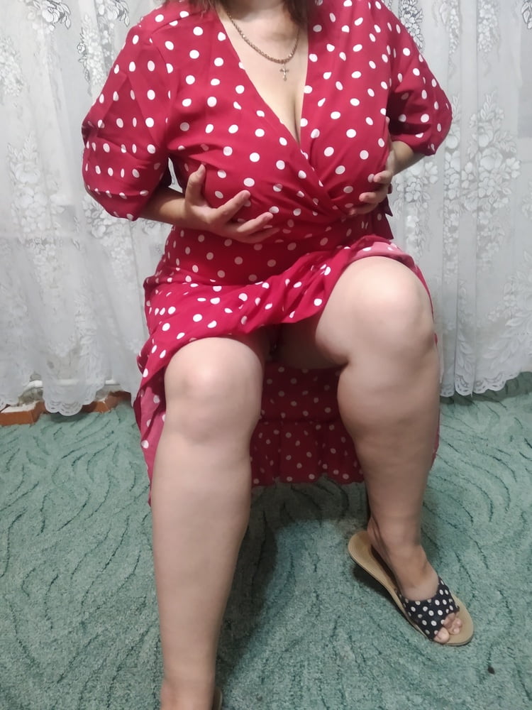 Milf in red dress ))) #106625962