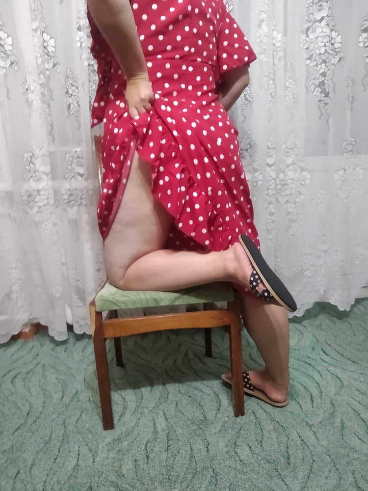 Milf in red dress ))) #106625965