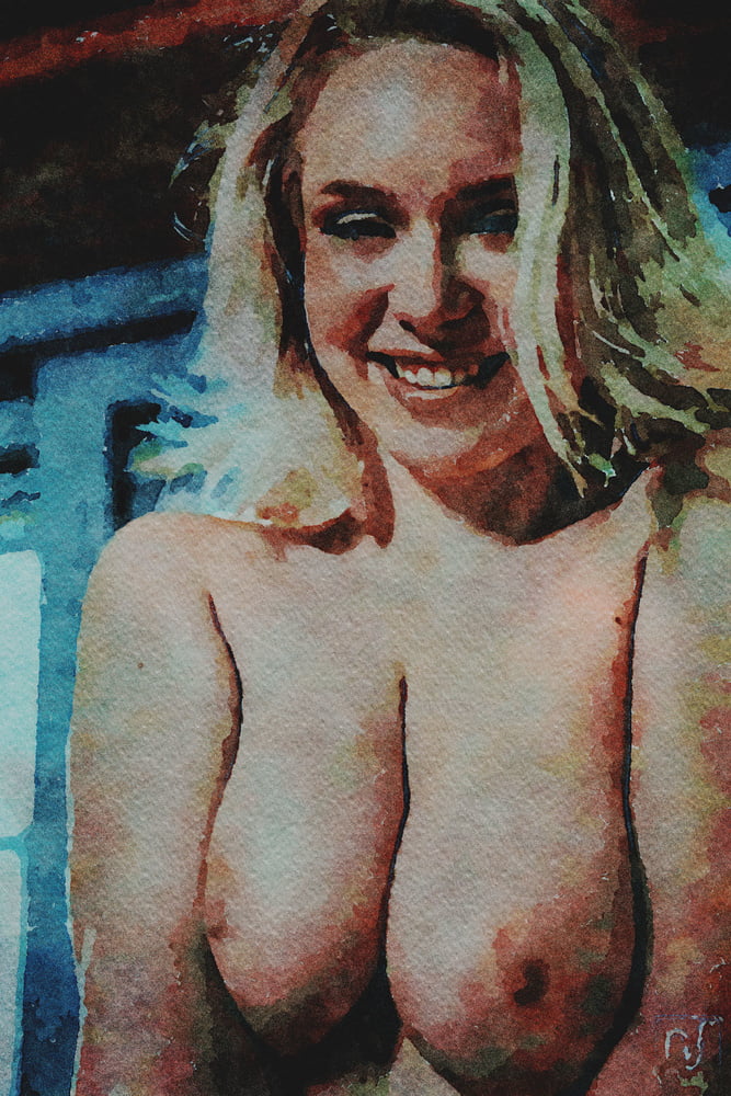 Erotic Digital Watercolor 62 #100615980