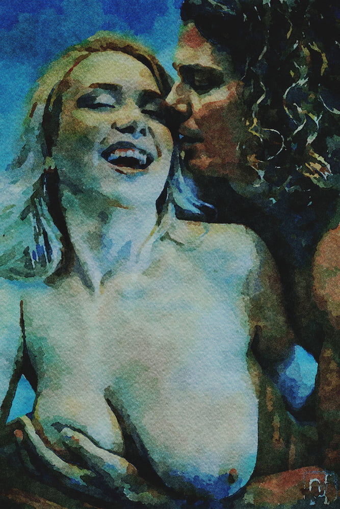 Erotic Digital Watercolor 62 #100616001