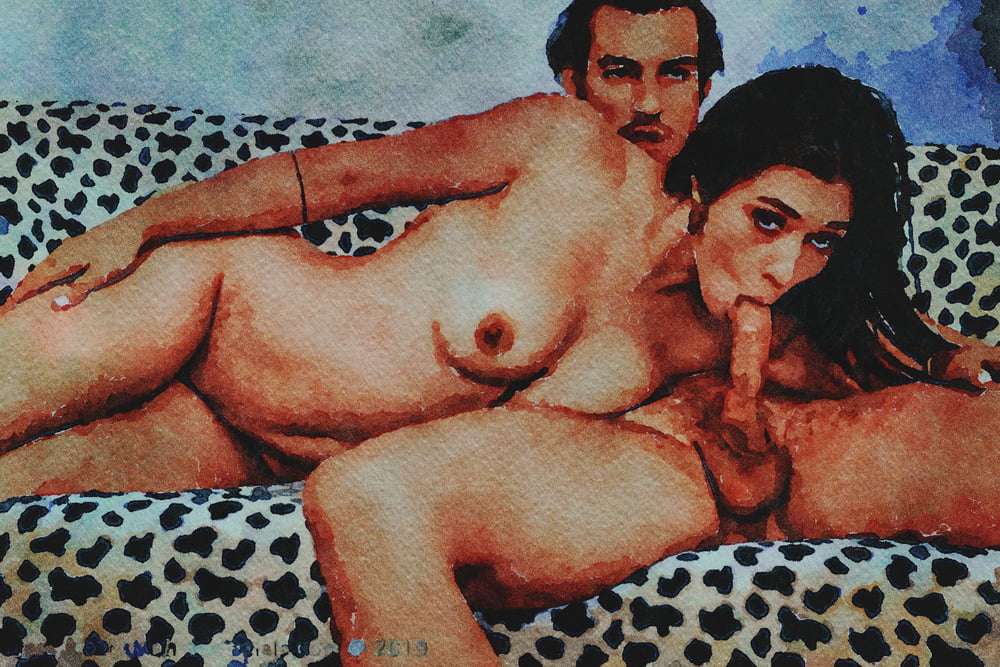 Erotic Digital Watercolor 62 #100616063