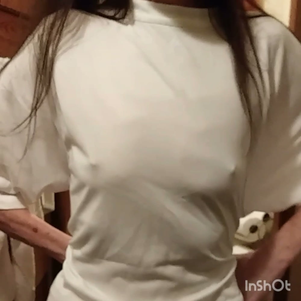 Braless Mature Wife #81893240