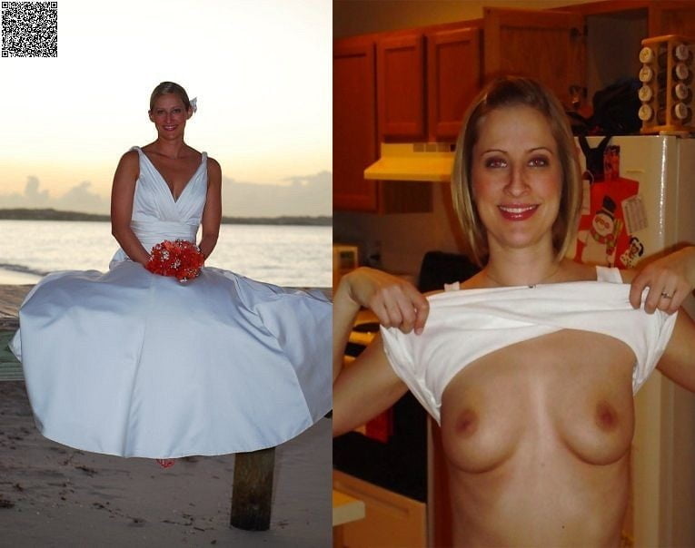 Hot amateur brides exposed dressed undressed on off #81347435