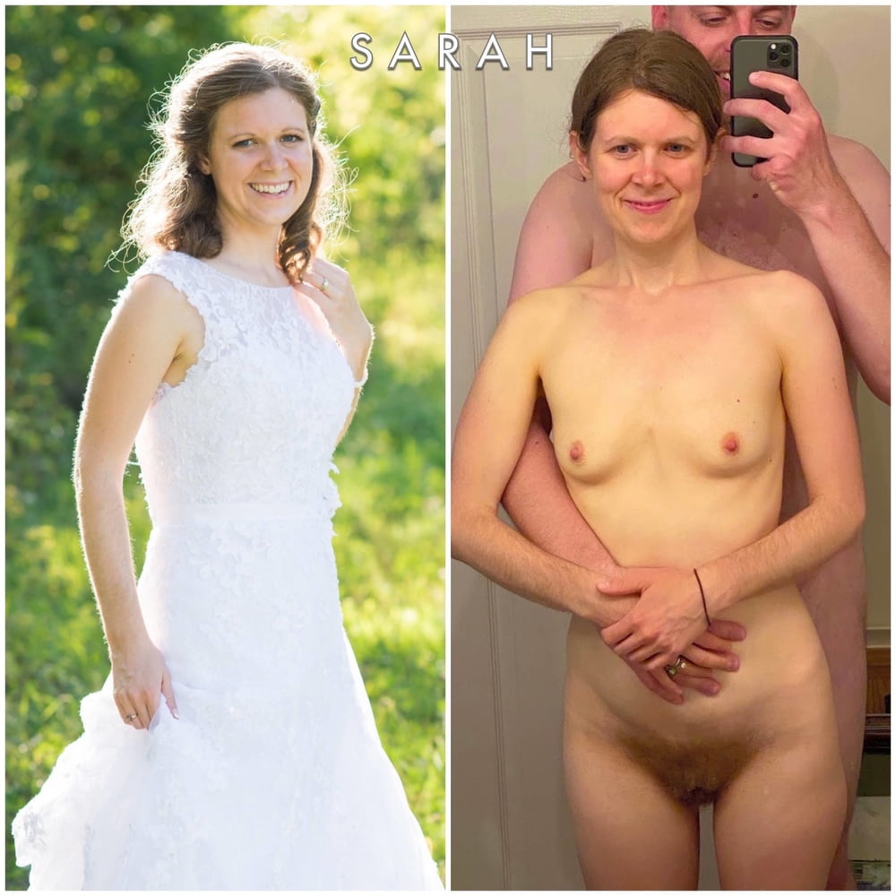 Hot amateur brides exposed dressed undressed on off #81347459