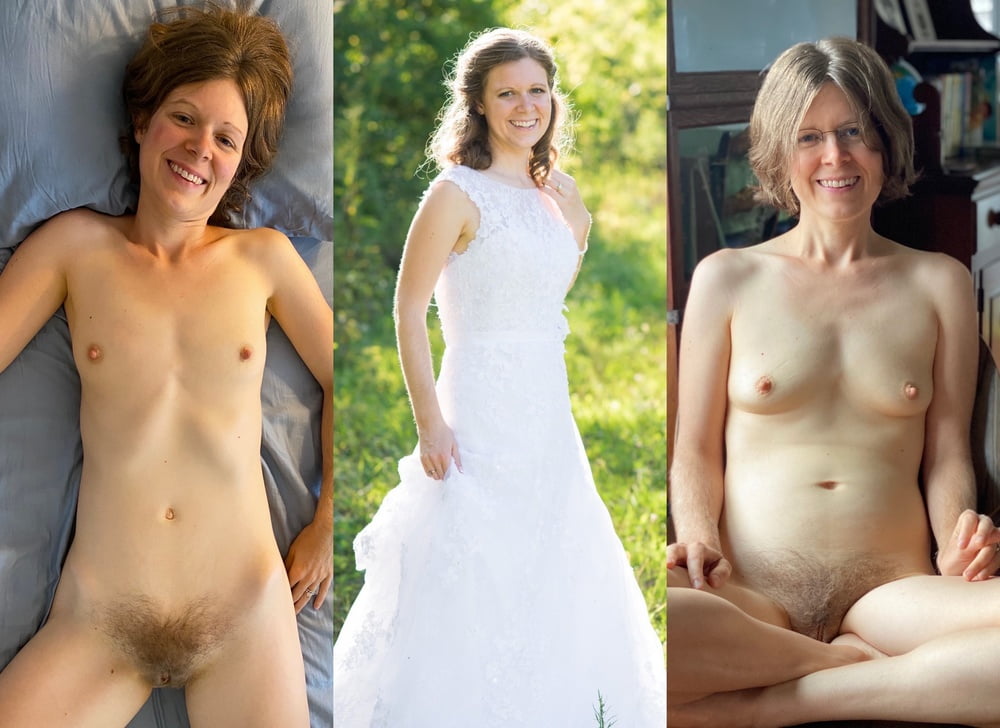 Hot amateur brides exposed dressed undressed on off #81347475