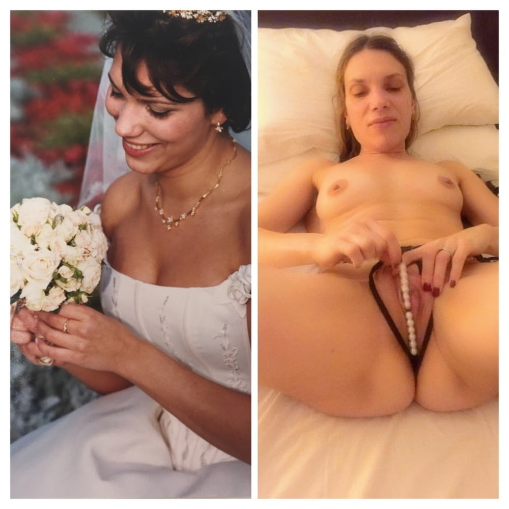 Hot amateur brides exposed dressed undressed on off #81347496