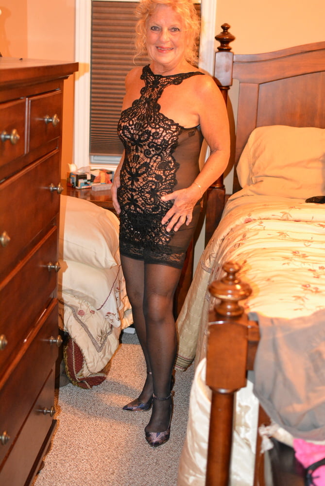 Black Lace Halter Mini-dress #81279000