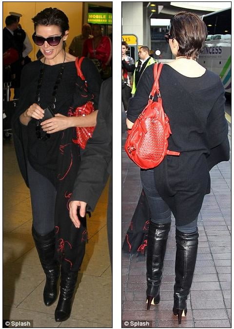 Female Celebrity Boots &amp; Leather - Dannii Minogue #97742923