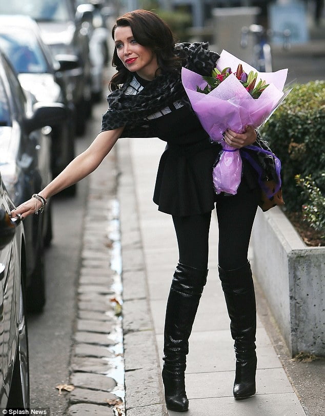 Female Celebrity Boots &amp; Leather - Dannii Minogue #97742988