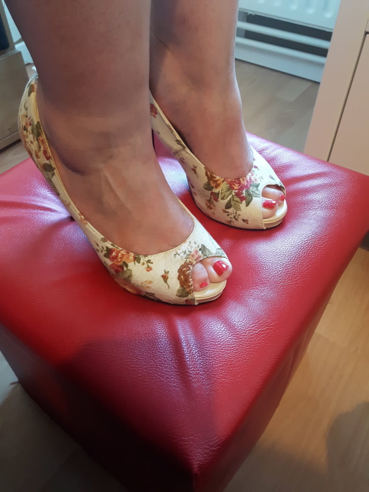 Hot BBW Wife sexy Feet and Heels #106662305
