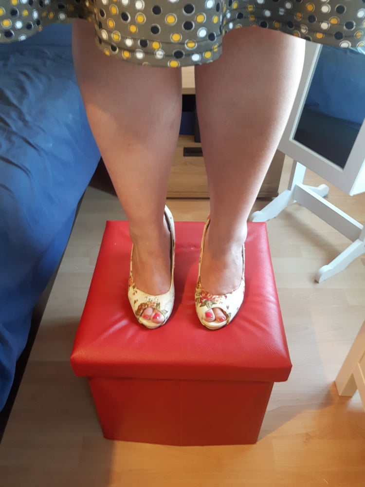 Hot BBW Wife sexy Feet and Heels #106662317