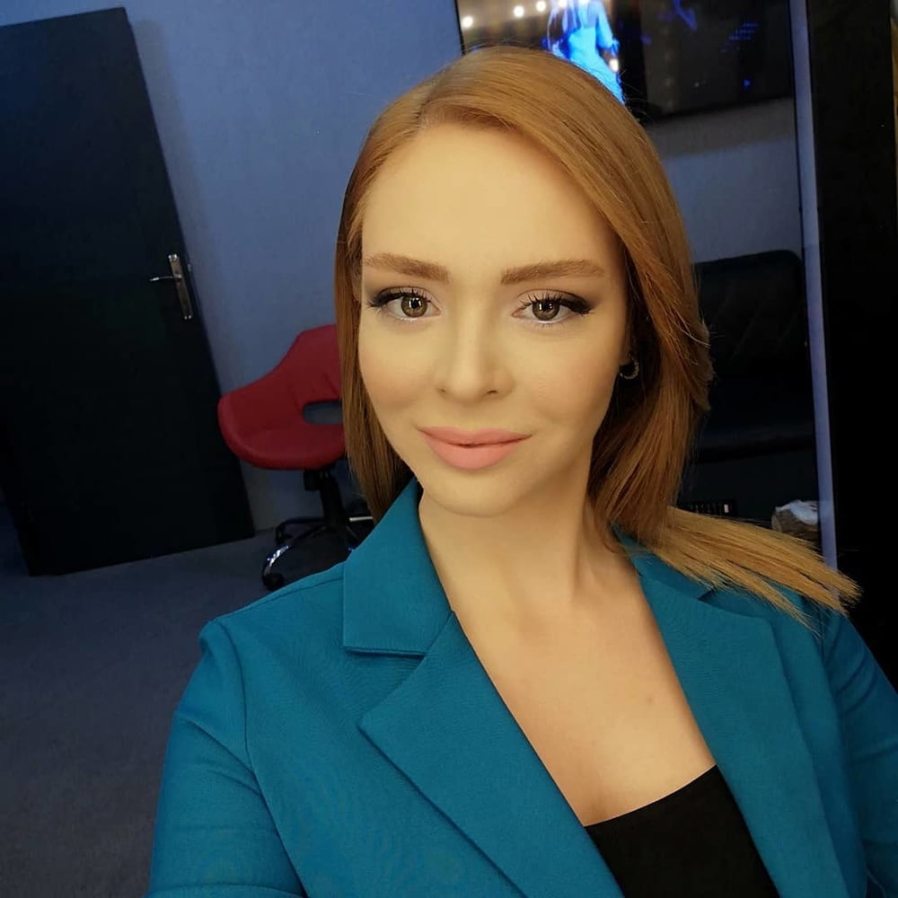 Turkish Sexy Newswoman #79927688