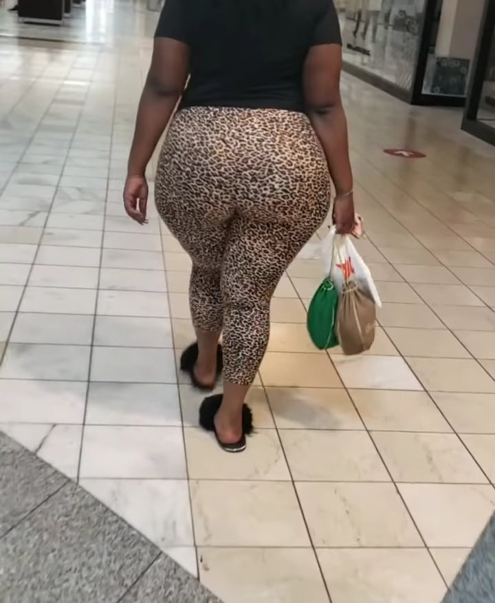 Fat ass booty at the mall #95096802