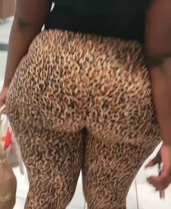 Fat ass booty at the mall #95096805