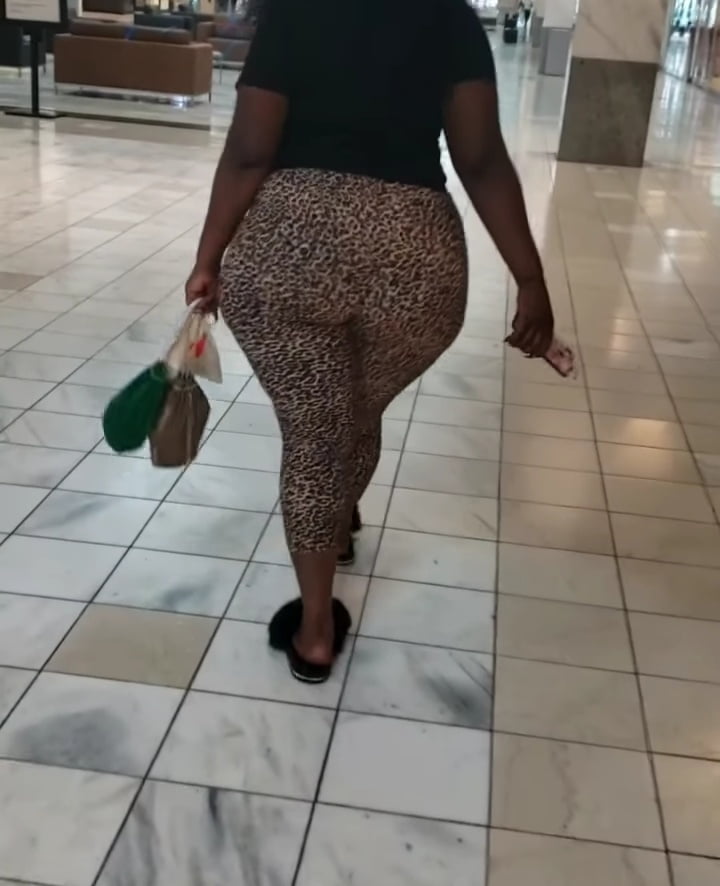 Fat ass booty at the mall #95096812