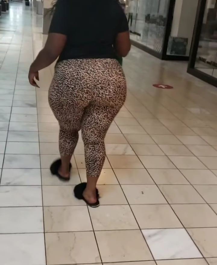 Fat ass booty at the mall #95096816