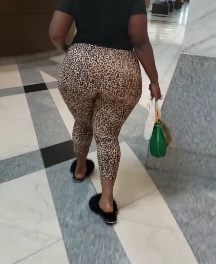 Fat ass booty at the mall #95096820