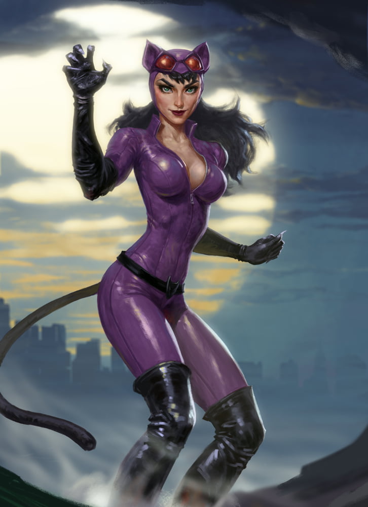 Ragazze toon: catwoman
 #99244087