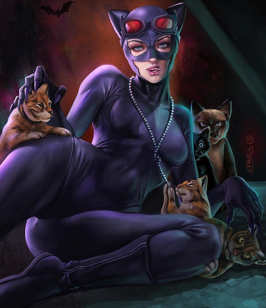 Ragazze toon: catwoman
 #99244089