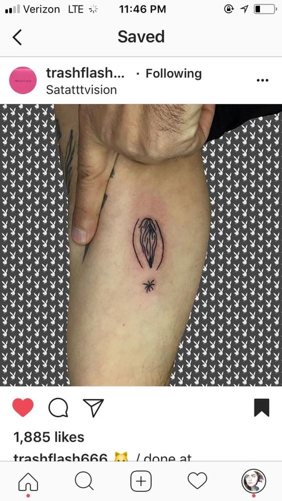 Tatuajes de pollas y coños.
 #90907256