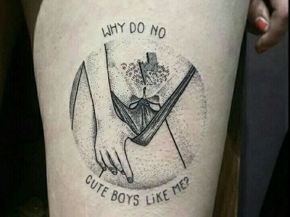 Dick,cunt  tattoos. #90907300