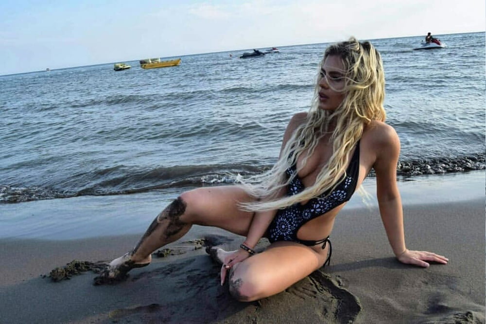 Serbian blonde whore girl big natural tits Marijana Zonjic #105159629